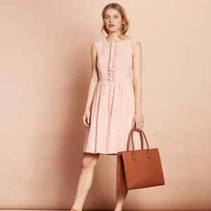 Brooks Brothers Red Fleece Seersucker Dress